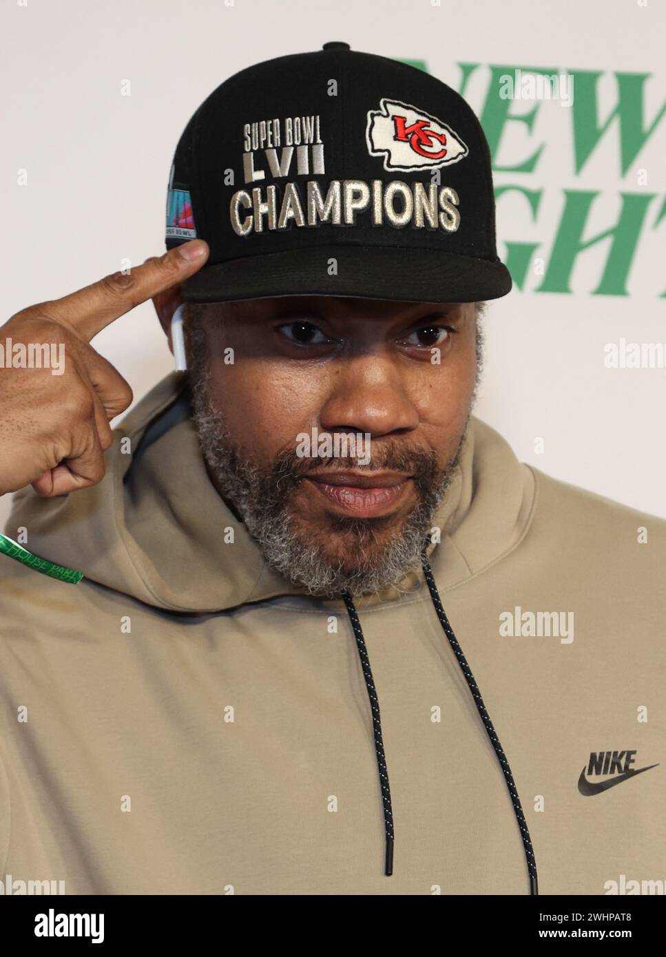 Las Vegas, USA. 08th Feb, 2024. Rasheed Wallace arriving to The Kelce