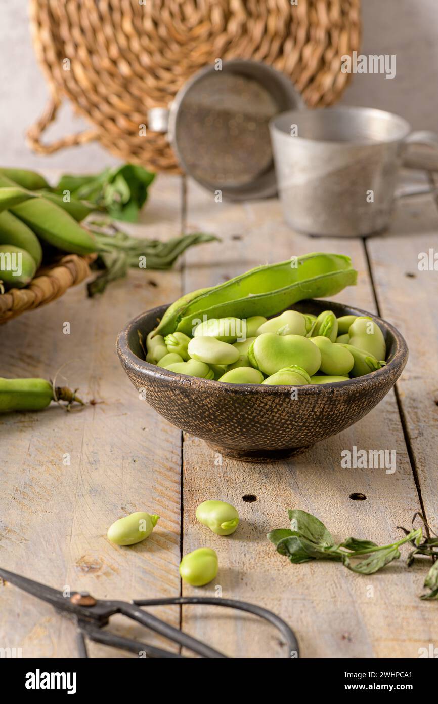 Green beans above hi-res stock photography and images - Alamy