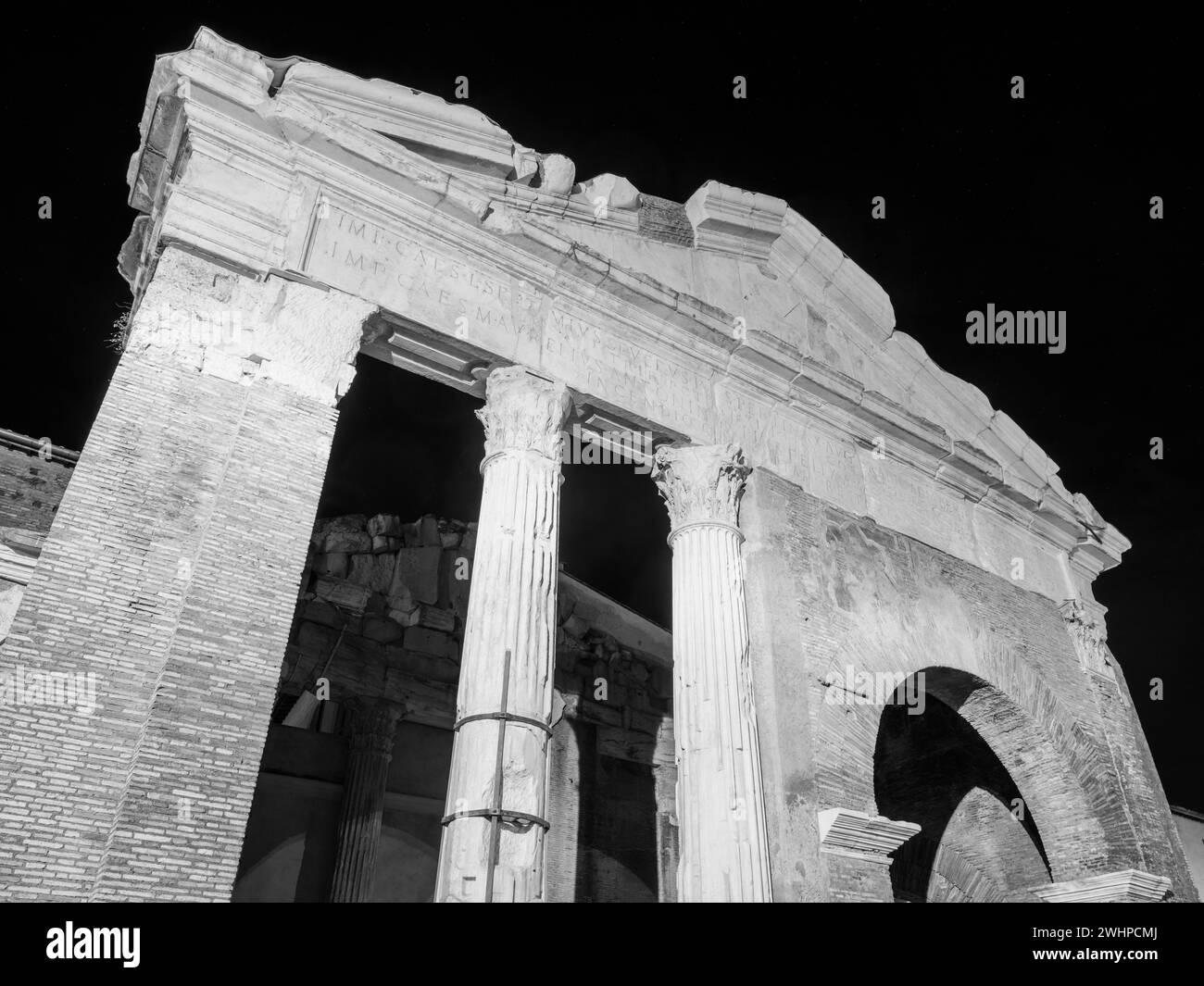 Glimpses of the Rome Ghetto Stock Photo