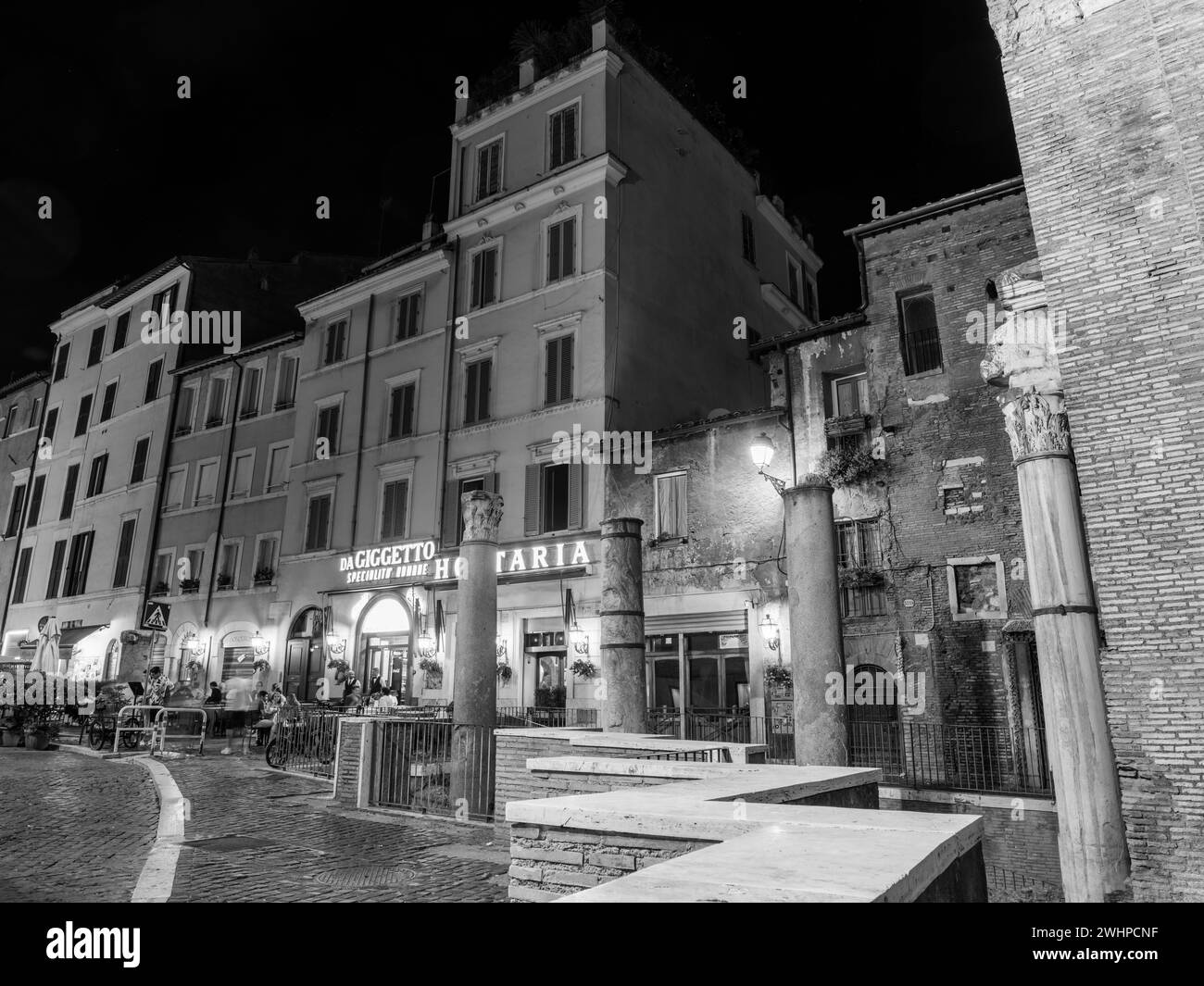 Glimpses of the Rome Ghetto Stock Photo