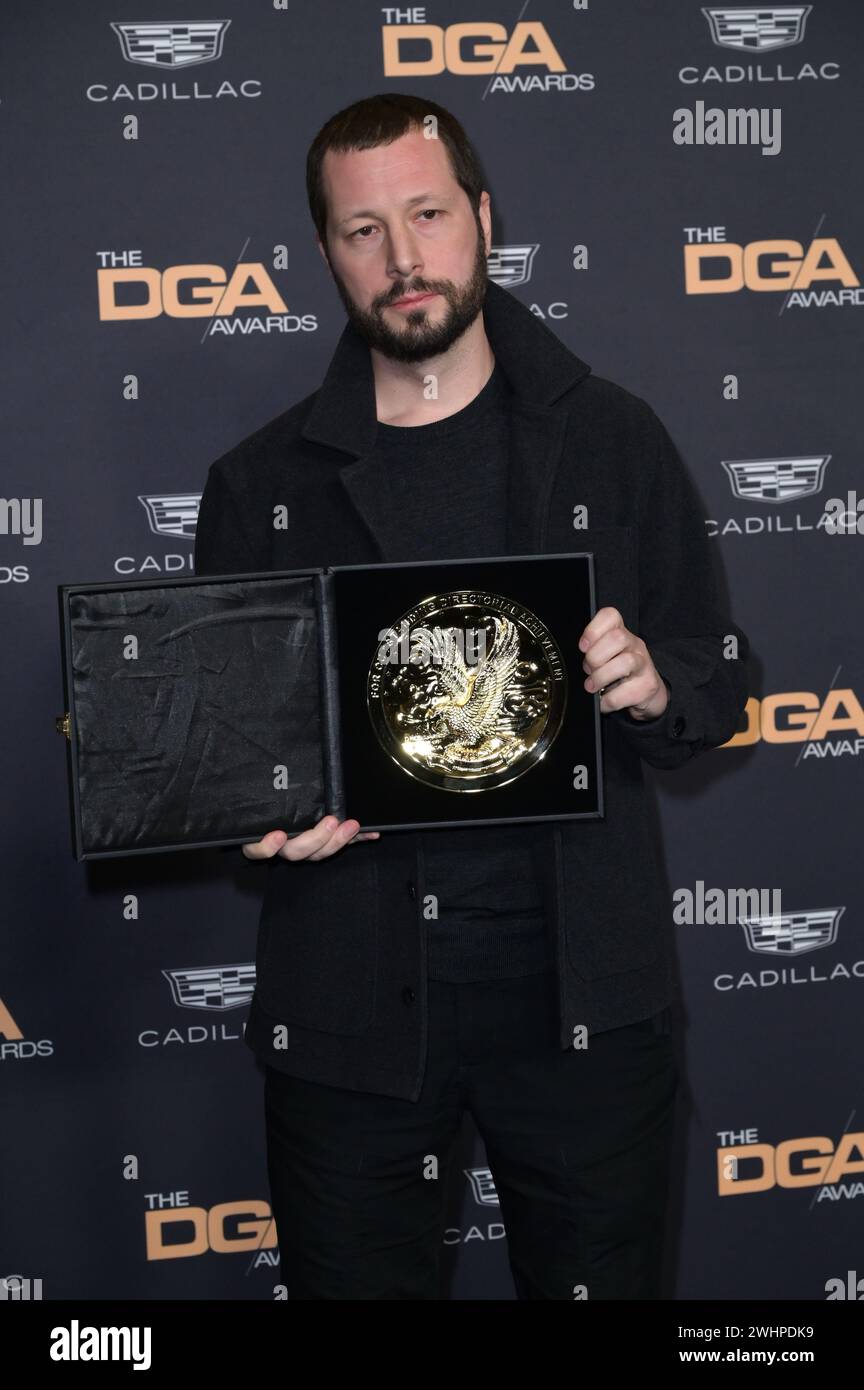 LOS ANGELES, USA. February 10, 2024 Mstyslav Chernov at the 76th