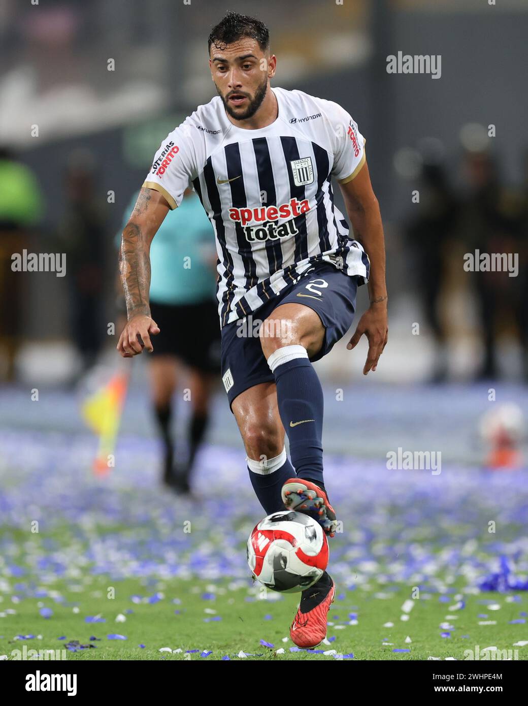Lima, Peru. 10th Feb, 2024. Juan Pablo Freytes of Alianza Lima during Lima, Peru. 10th Feb, 2024. Juan Pablo Freytes of Alianza Lima during