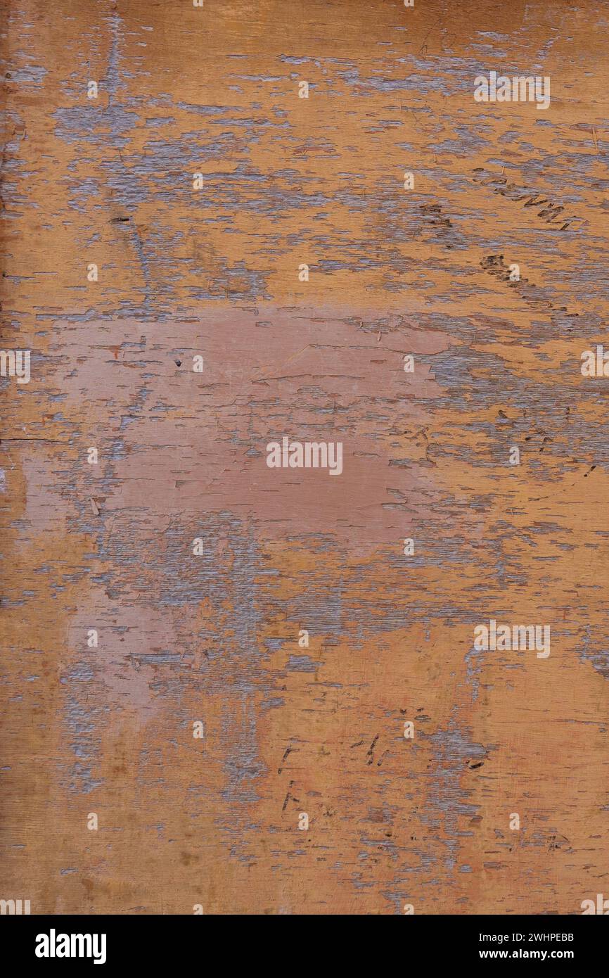Vintage abstract rough aged textured orange background with empty space Stock Photo