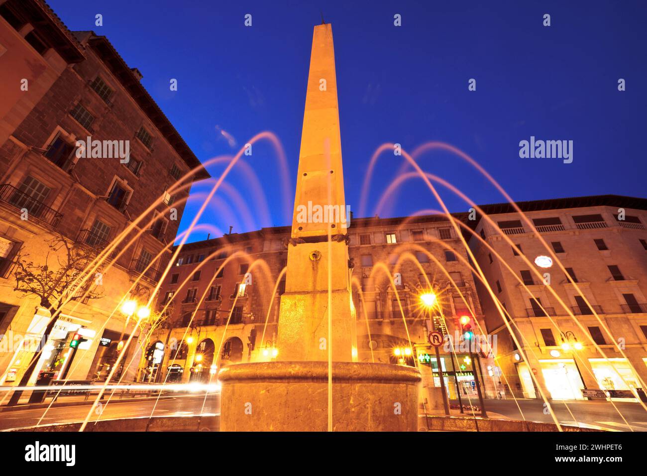 Fountain of La Princesa Stock Photo