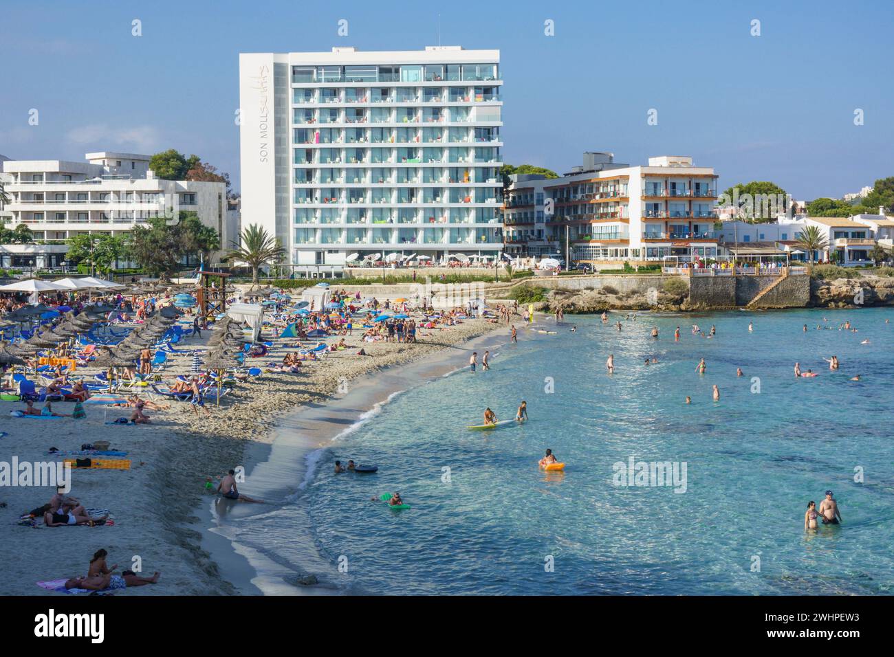 Sa Font de Sa Cala Stock Photo Alamy