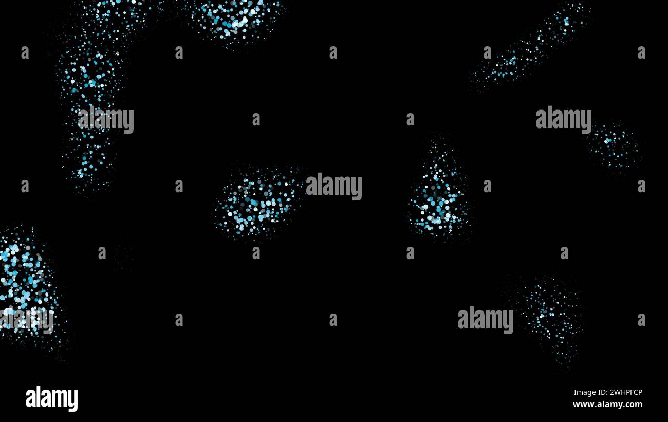 Green color digital particles wave hi-res stock photography and images ...