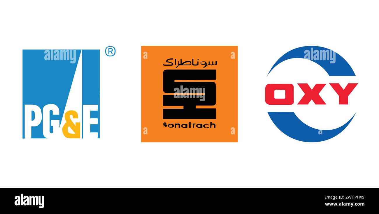 Pacific Gas and Electric Company, Sonatrach, Occidental. Vector