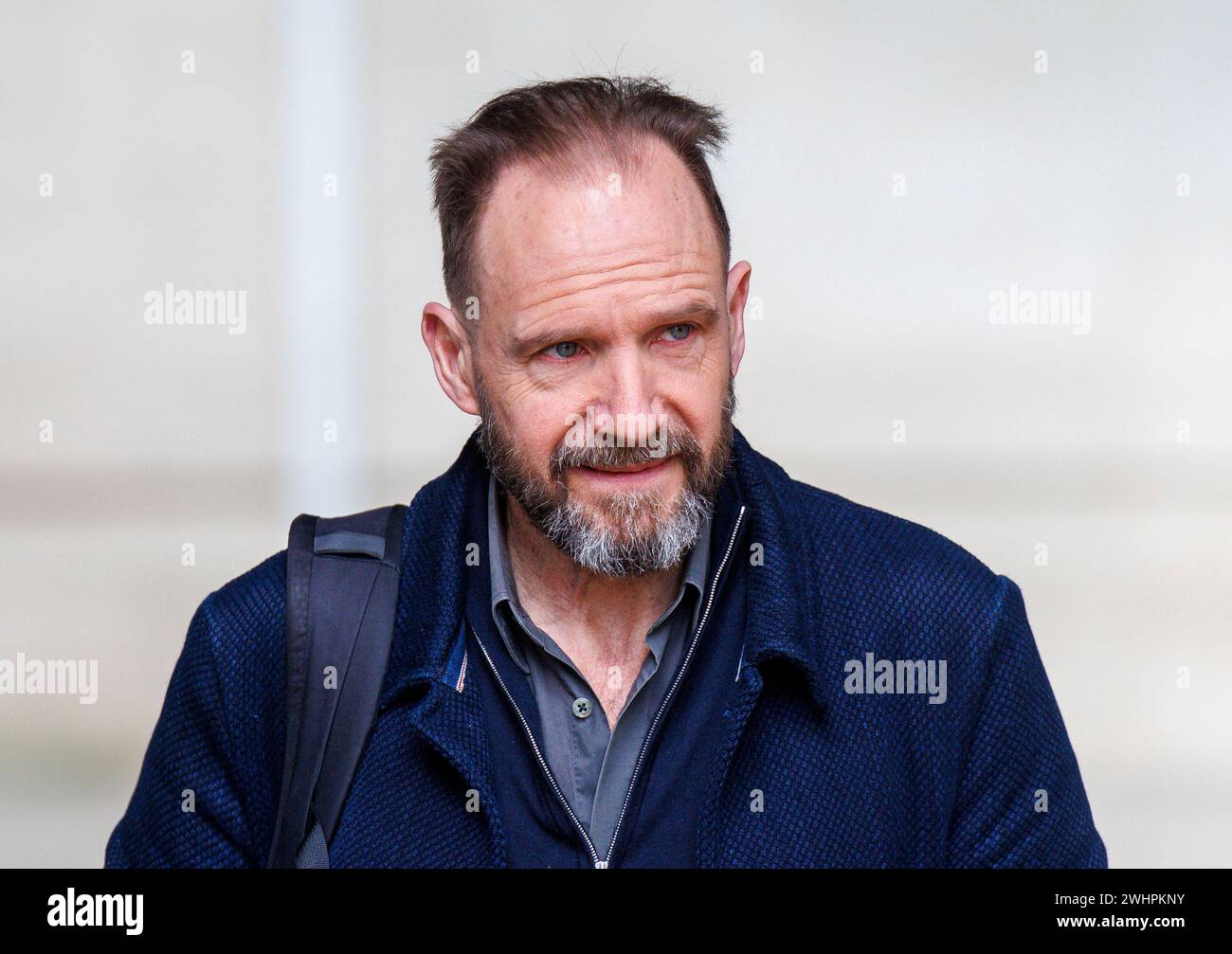 London, UK. 11th Feb, 2024. Actor and Film producer, Ralph Fiennes, at tghe BBC for Sunday with Laura Kuenssberg. Credit: Karl Black/Alamy Live News Stock Photo