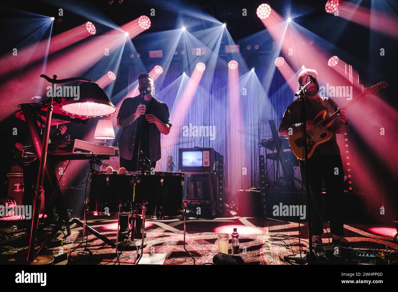 Bern, Switzerland. 10th Feb, 2024. The Swiss indie folk band The