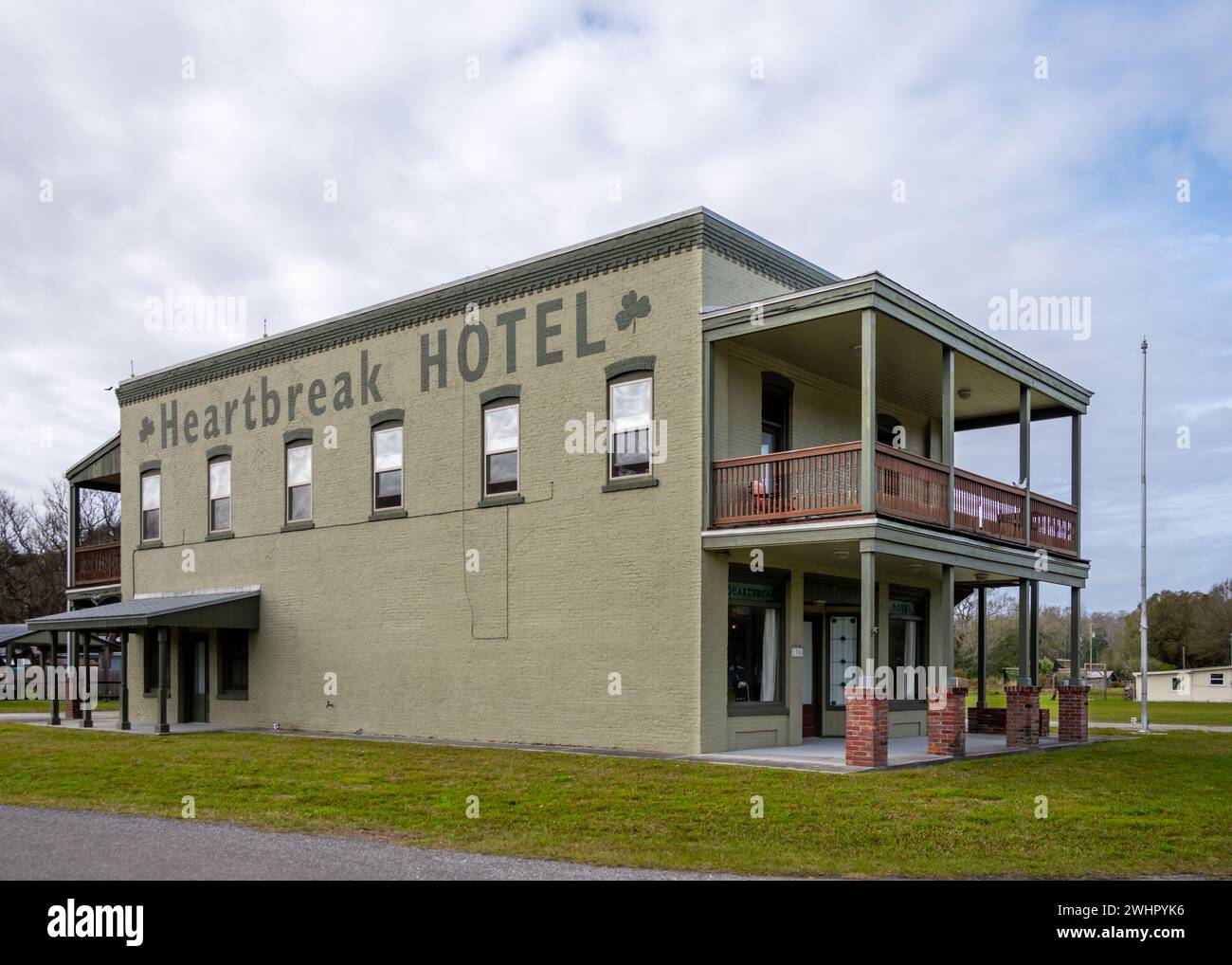 Heartbreak Hotel (Elvis), Kenansville, Florida Stock Photo