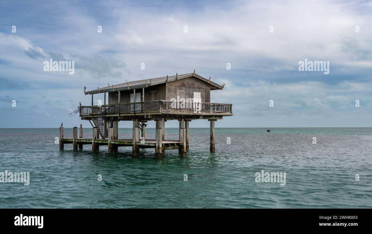 Hicks House, Stiltsville, Biscayne Bay, Biscayne National Park, Florida