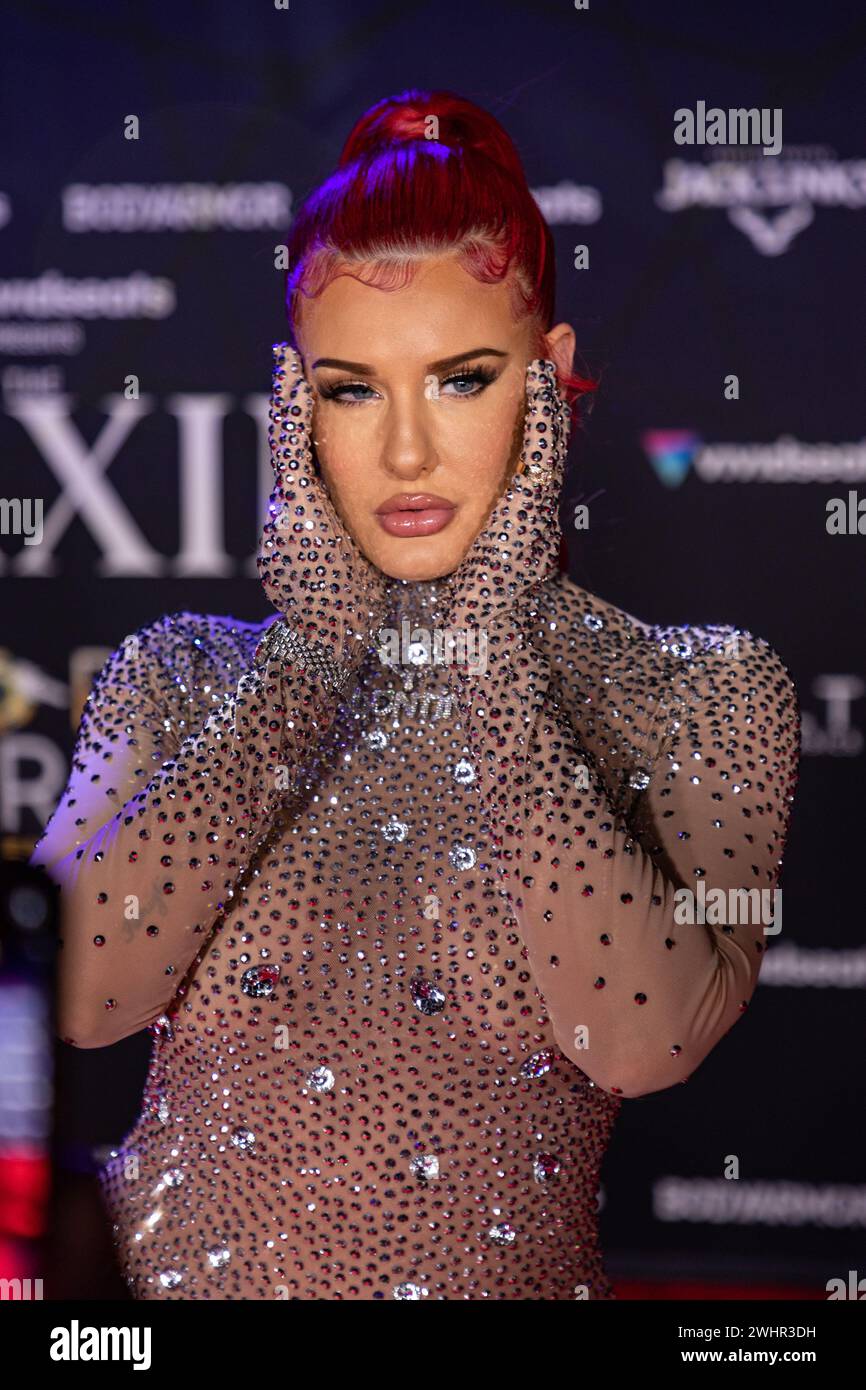 Las Vegas, NV, USA. 10th Feb, 2024. Justina Valentine pictured at the ...