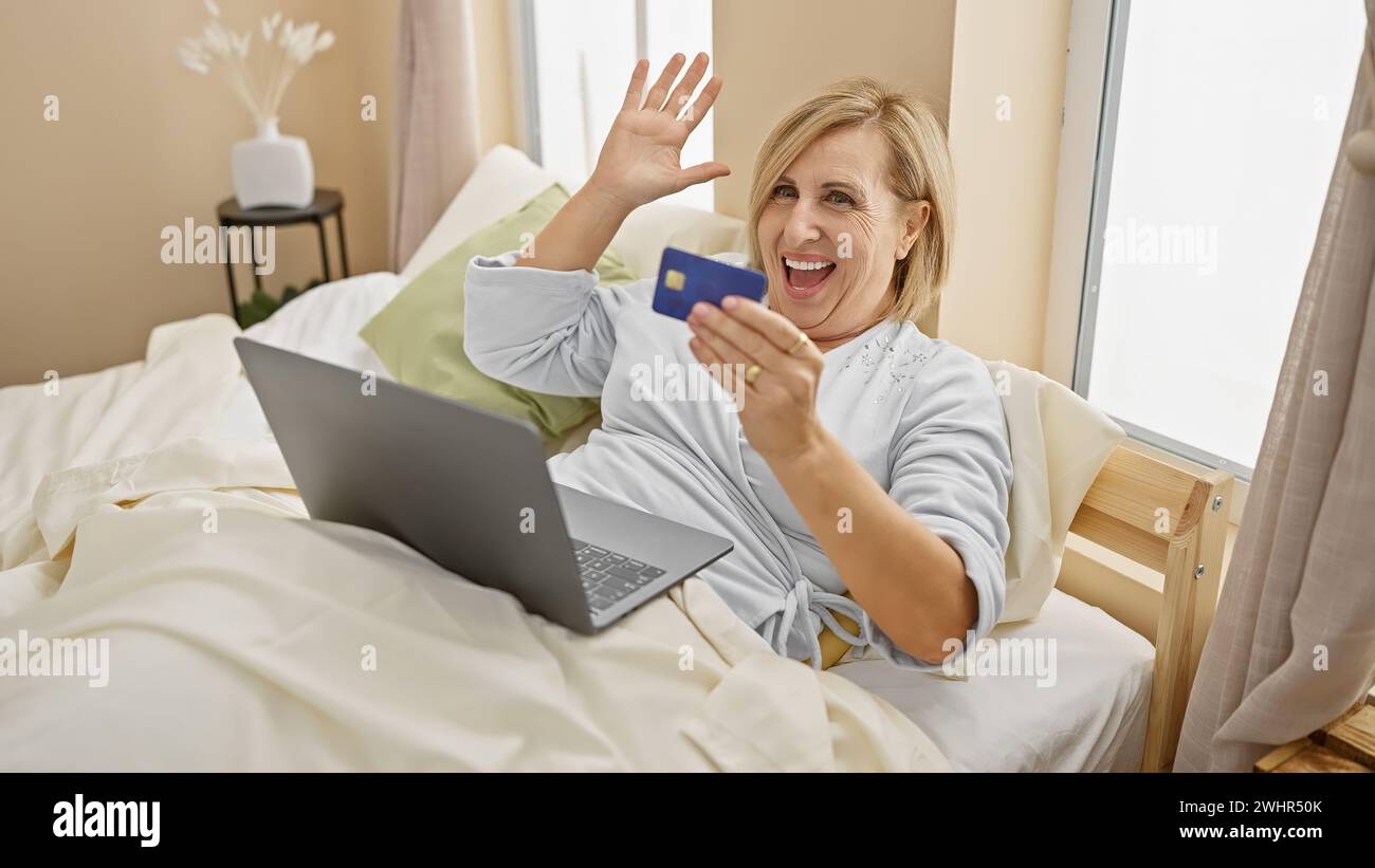 Mature woman greeting card hi-res stock photography and images - Alamy
