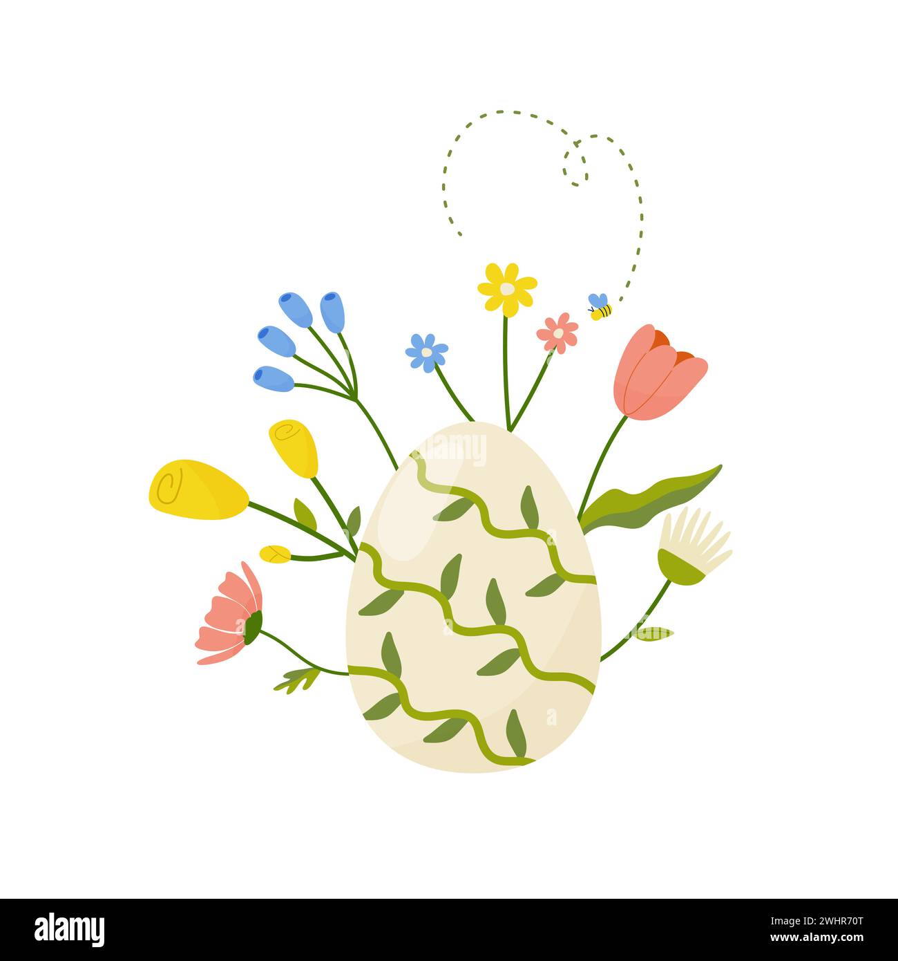 Happy easter egg design vector hi-res stock photography and images