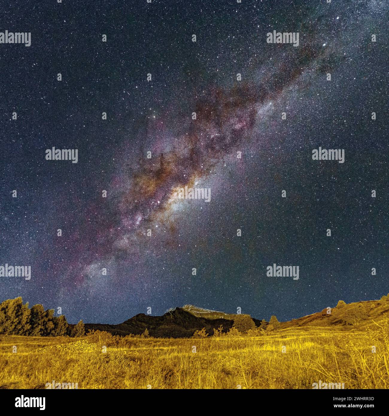 Late august milky way hi-res stock photography and images - Alamy