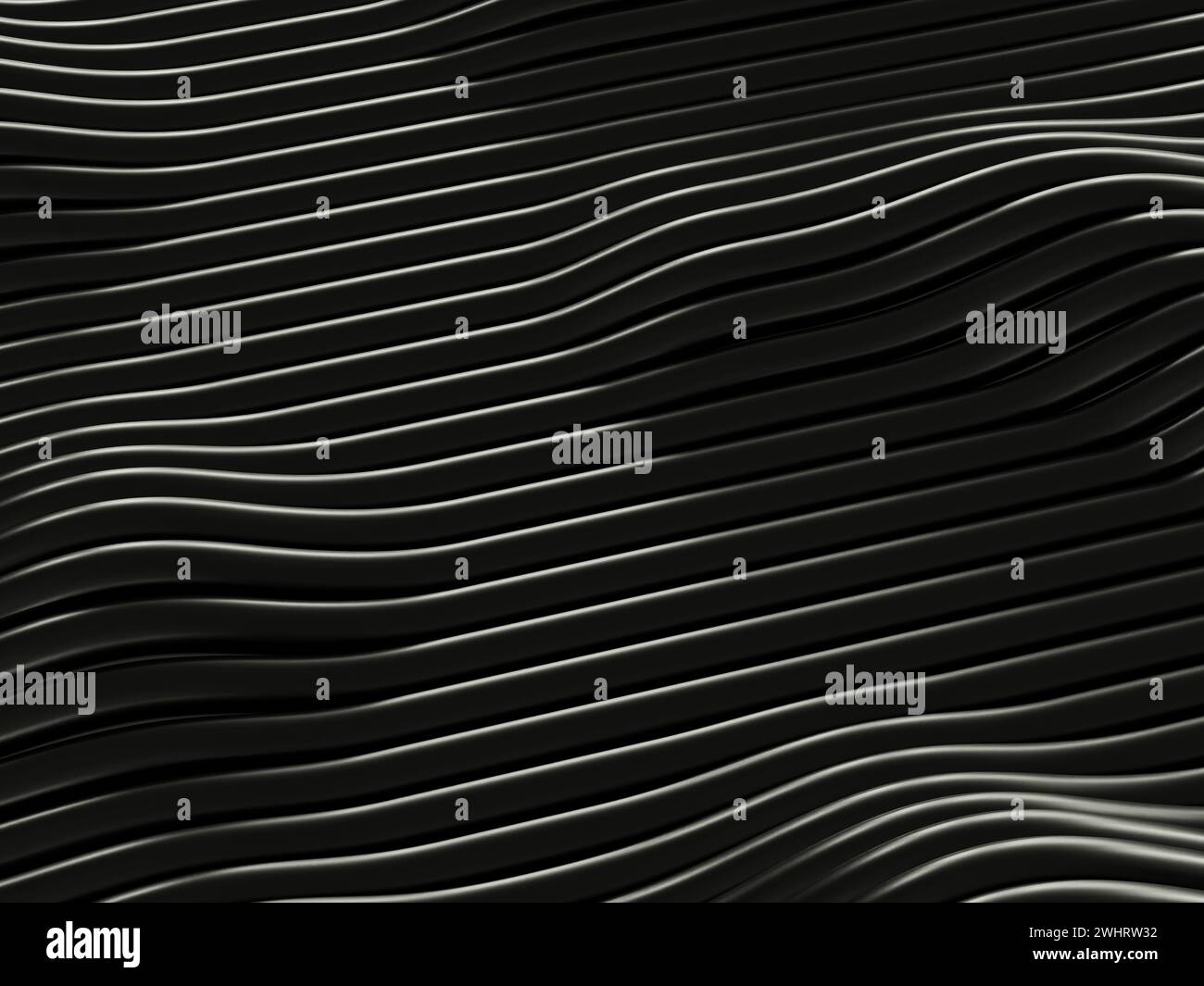 Elegant black background with wavy lines Stock Photo - Alamy
