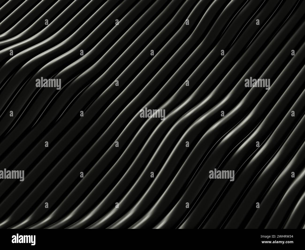 Elegant black background with wavy lines Stock Photo - Alamy