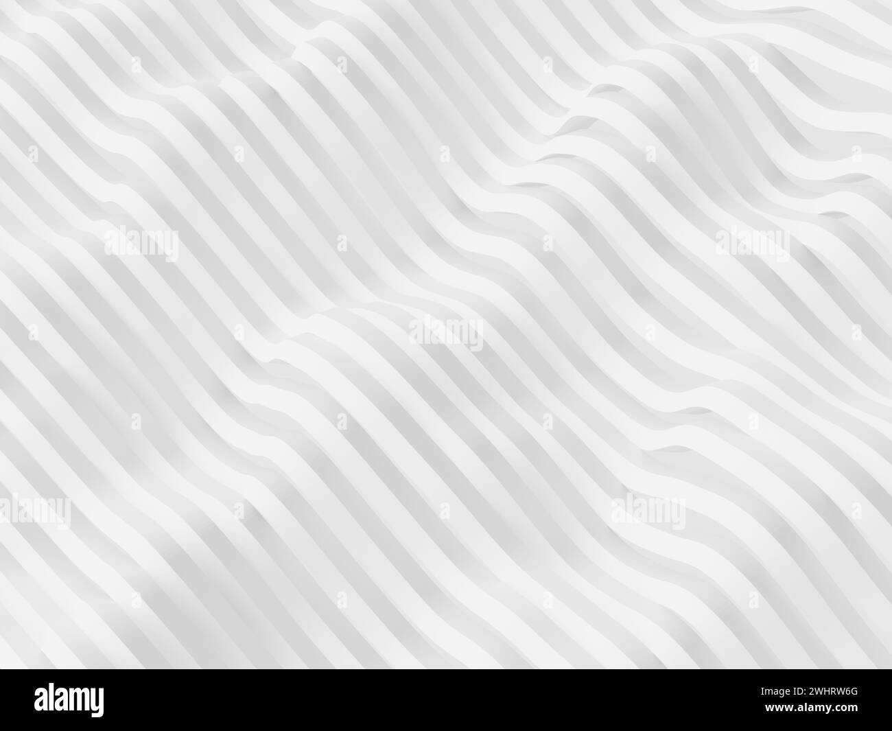 White abstract modern background with wavy lines Stock Photo - Alamy