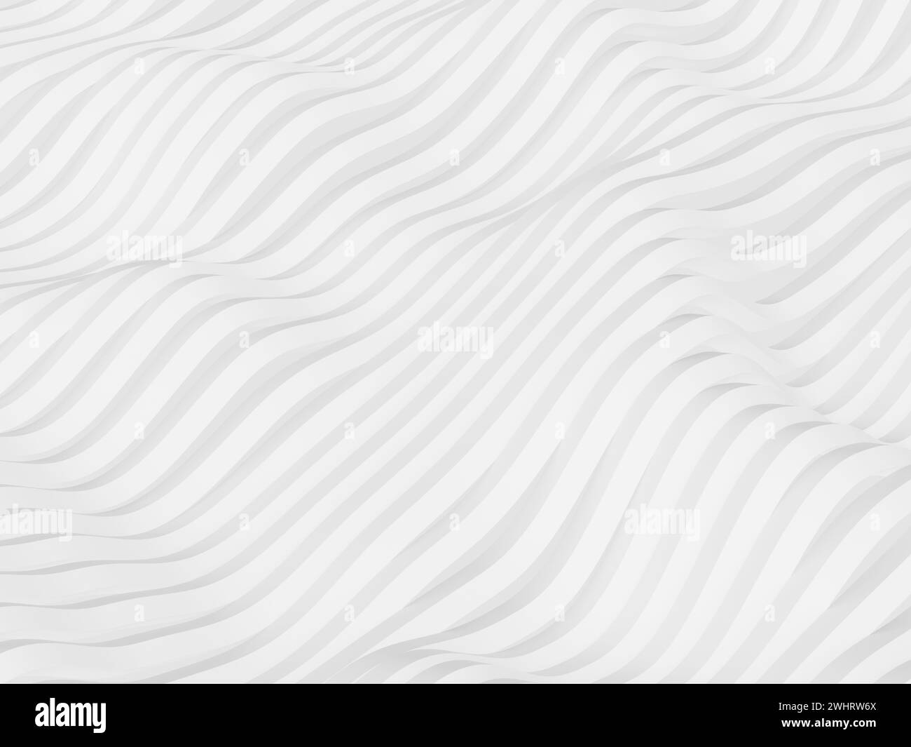 White abstract modern background with wavy lines Stock Photo - Alamy