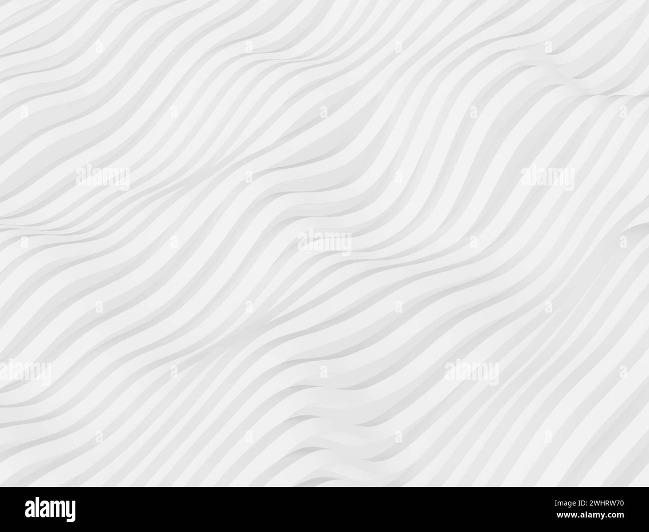 White abstract modern background with wavy lines Stock Photo - Alamy