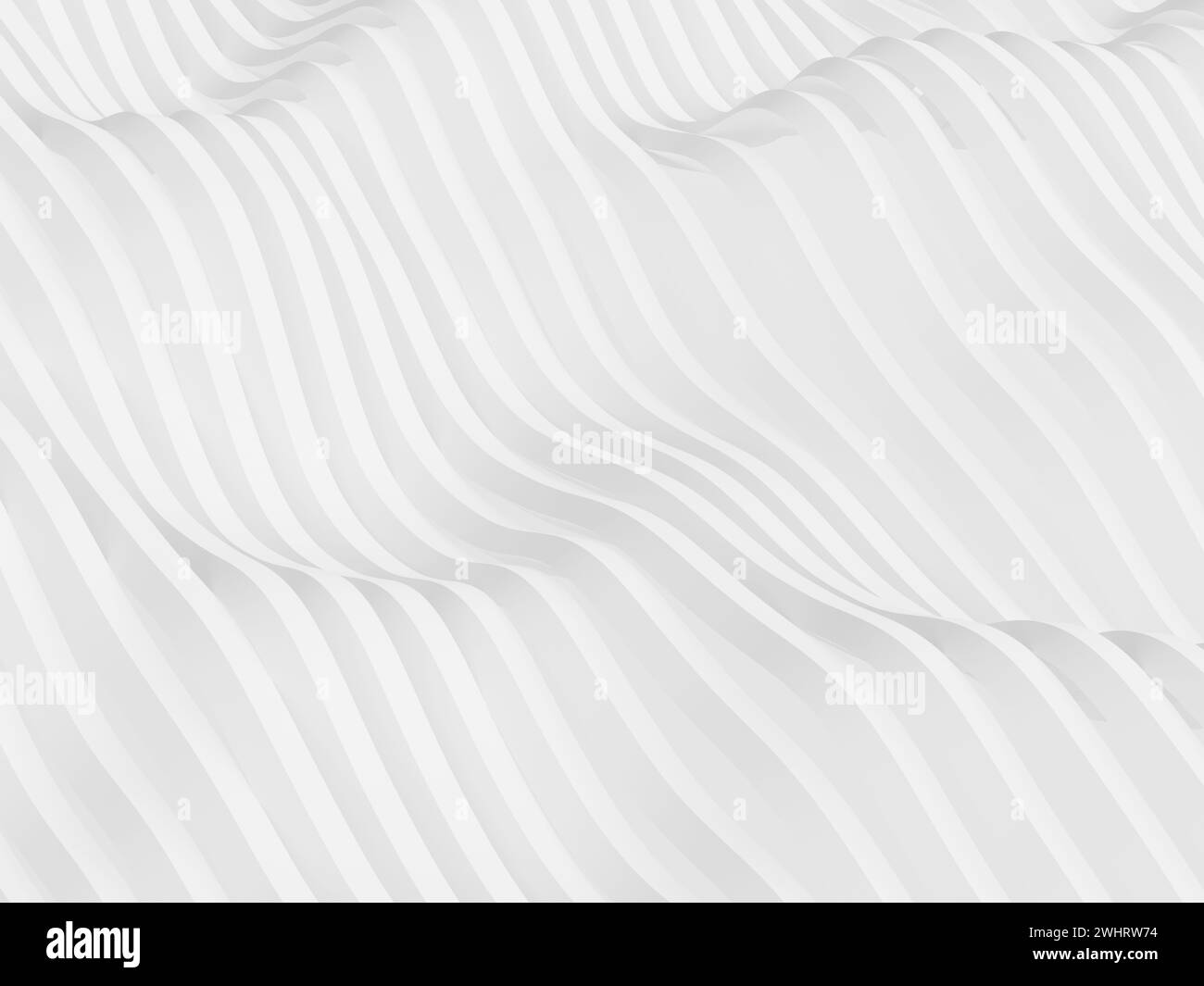 White abstract modern background with wavy lines Stock Photo - Alamy
