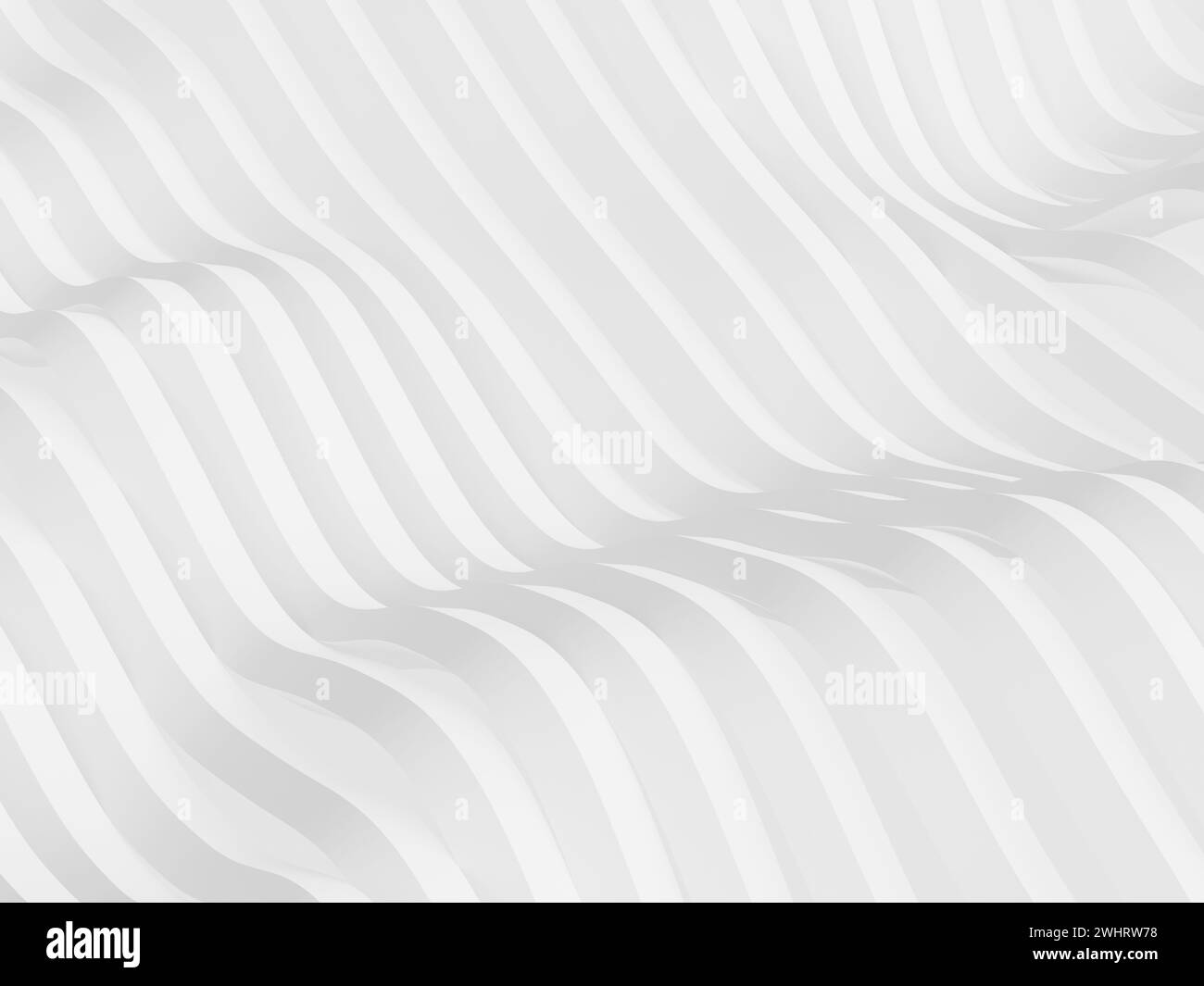 White abstract modern background with wavy lines Stock Photo - Alamy
