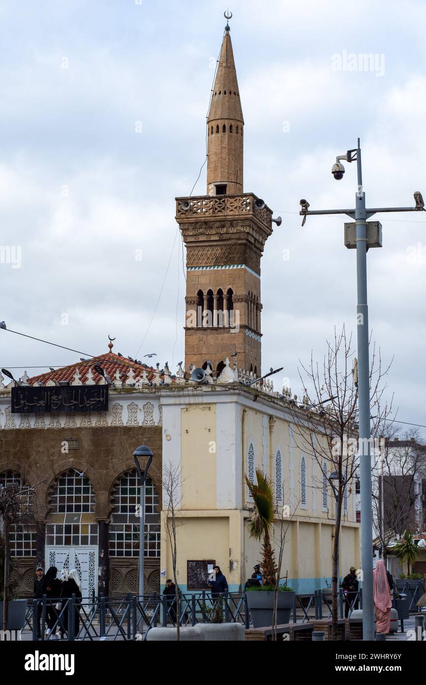 EL Atik mosque famous landmark in Setif City. Stock Photo