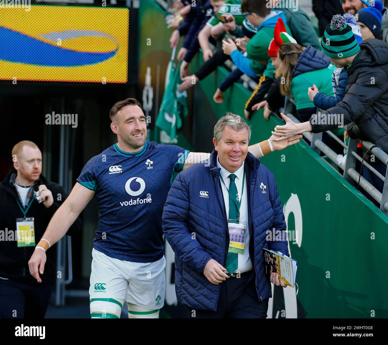 11th February 2024; Aviva Stadium, Dublin, Ireland Six Nations