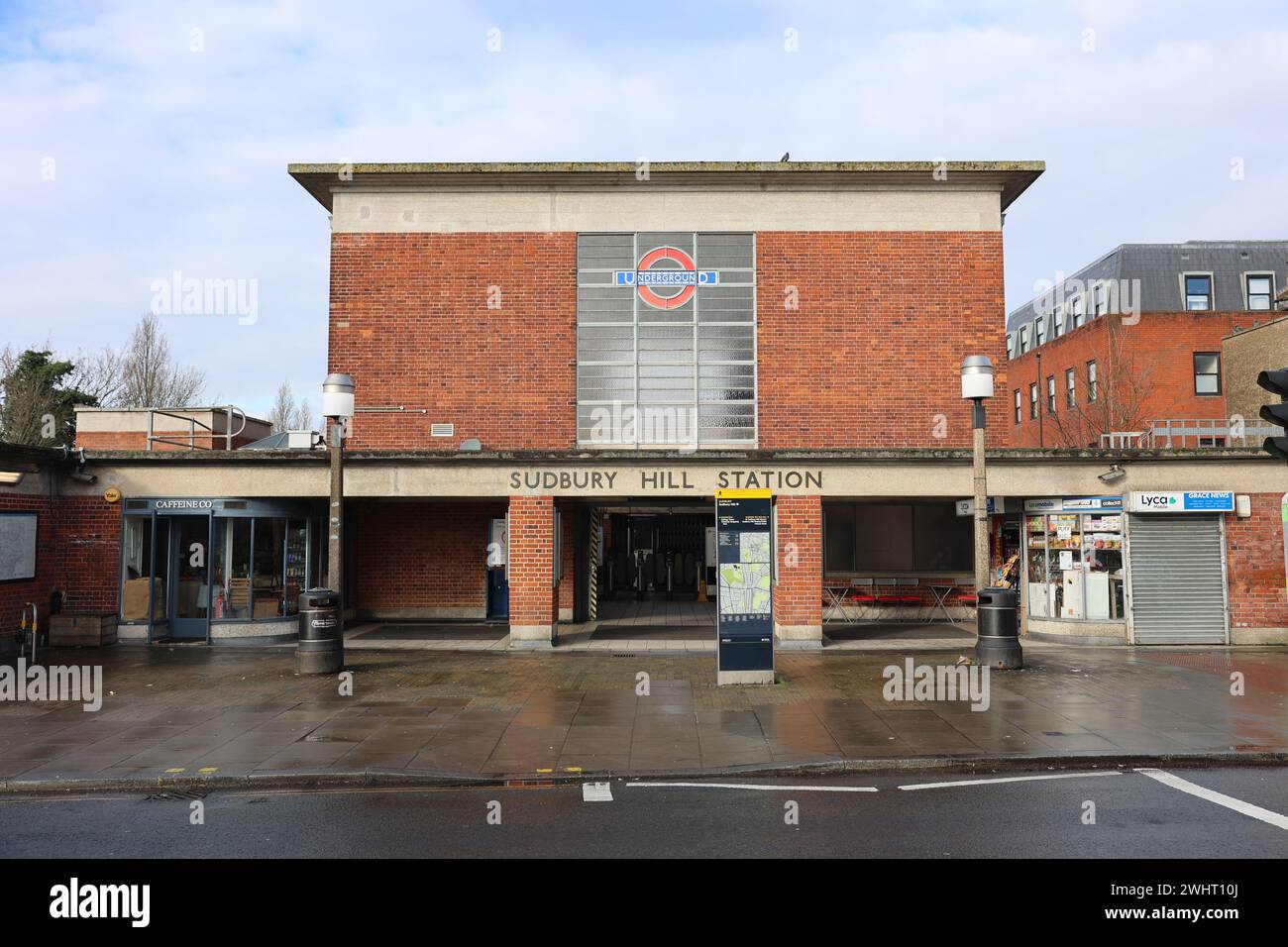 Sudbury Hill Station Stock Photo
