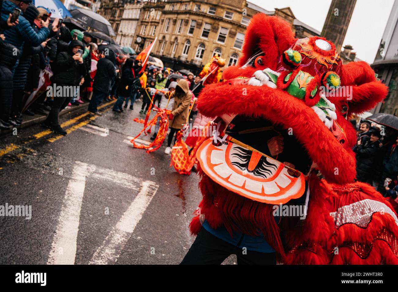 Newcastle Upon Tyne, UK. 11th Feb, 2024. Chinese New Year in Newcastle Upon Tyne. Credit: Thomas Jackson/Alamy Live News Stock Photo