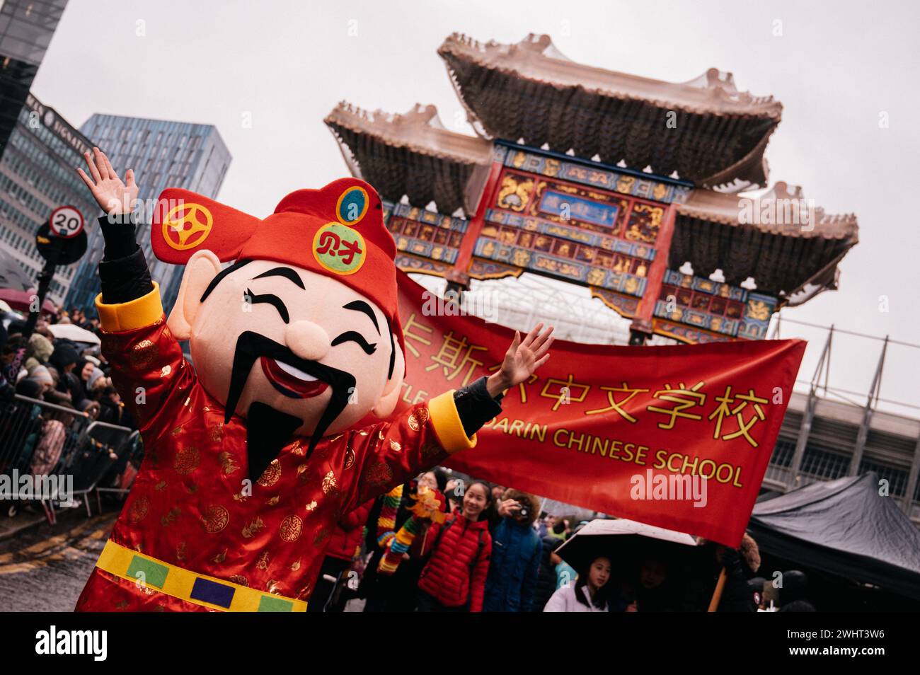 Newcastle Upon Tyne, UK. 11th Feb, 2024. Chinese New Year in Newcastle Upon Tyne. Credit: Thomas Jackson/Alamy Live News Stock Photo