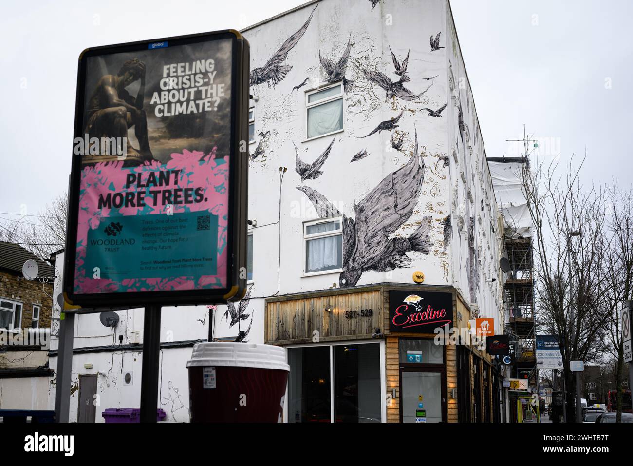 9th February 2024. Famous film director Alfred Hitchcock was born at 517 Leytonstone High Road