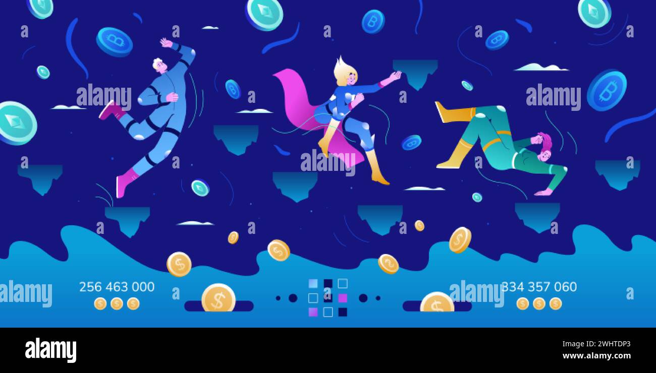 Play to earn nft Stock Vector Images - Alamy