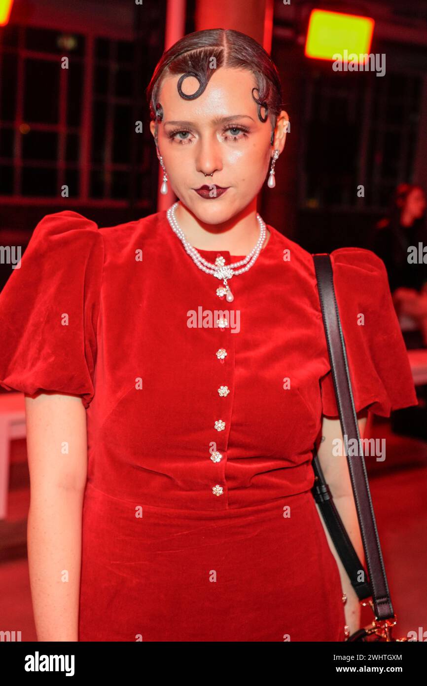 New York, United States. 11th Feb, 2024. Karin Ann during The Blonds