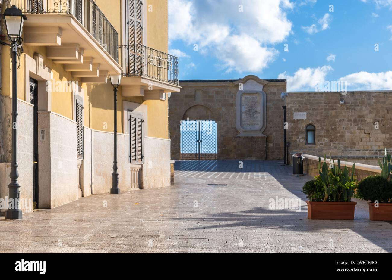 the entrance to Fort Saint Antonio (Fortino Abate di Sant'Antonio