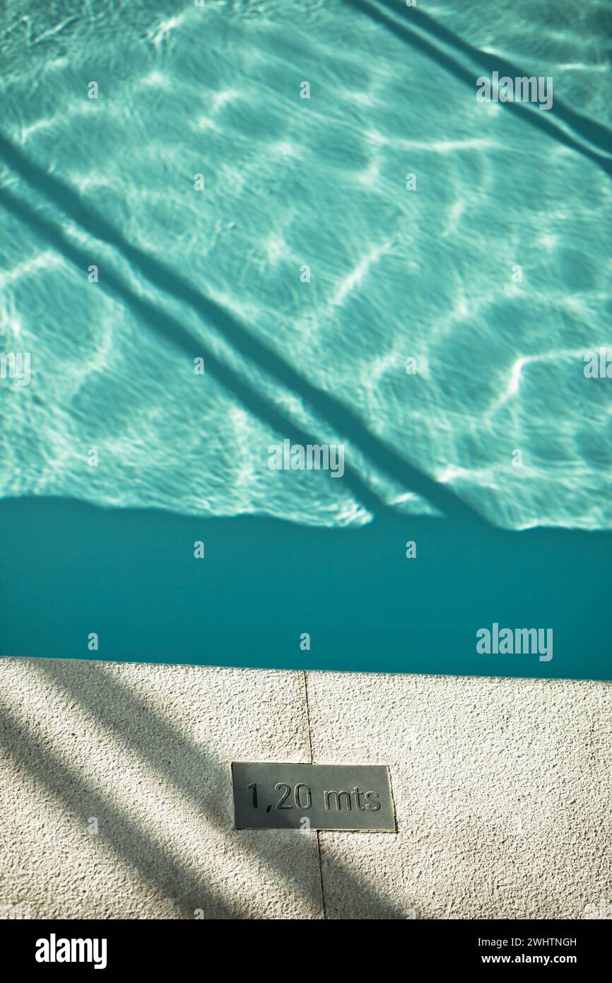 Outdoor Swimming pool Stock Photo