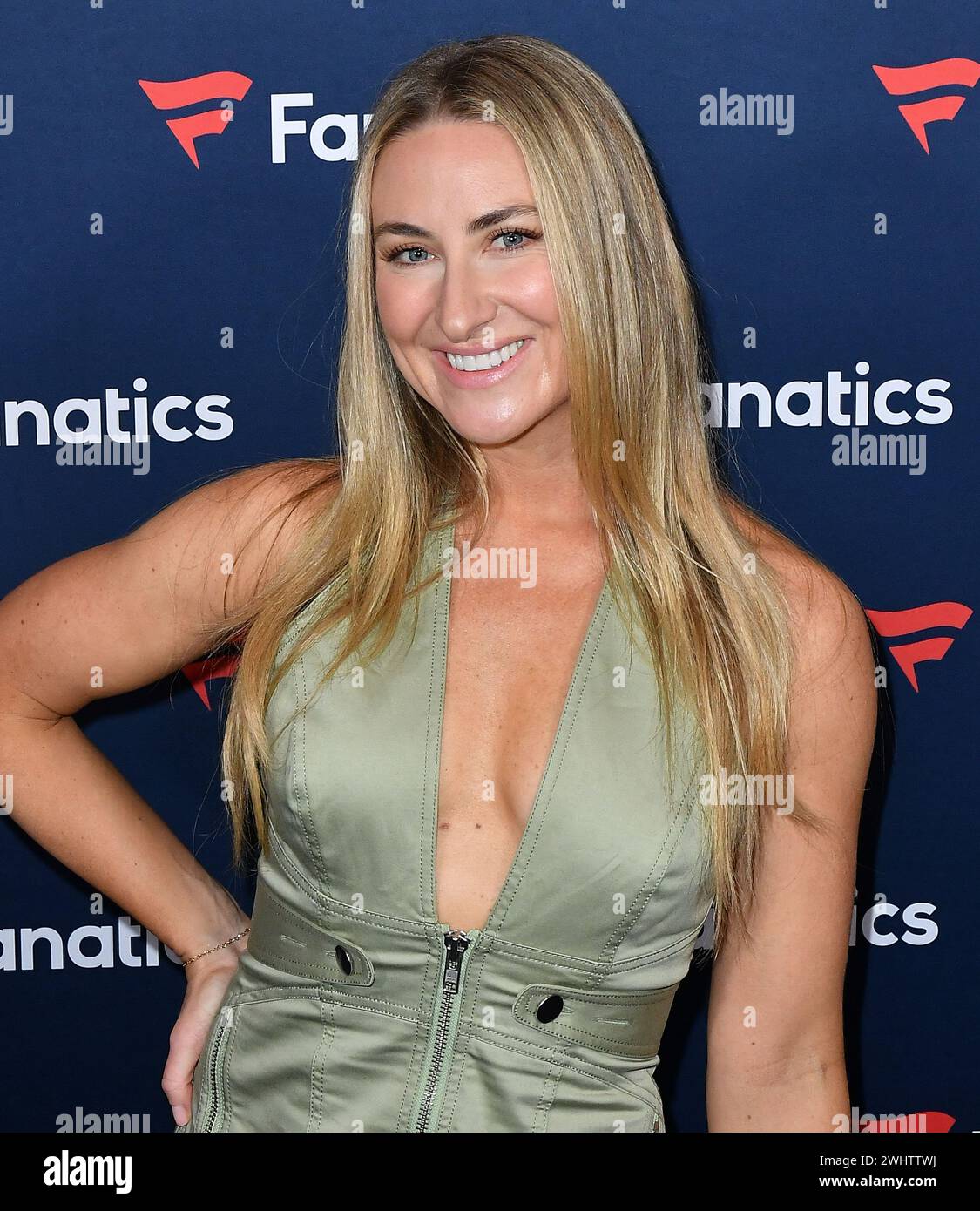 Las Vegas, USA. 10th Feb, 2024. Katie Conway attends Michael Rubin's Fanatics Super Bowl party at the Marquee Nightclub at The Cosmopolitan of Las Vegas on February 10, 2024 in Las Vegas, Nevada. Photo: C Flanigan/imageSPACE Credit: Imagespace/Alamy Live News Stock Photo