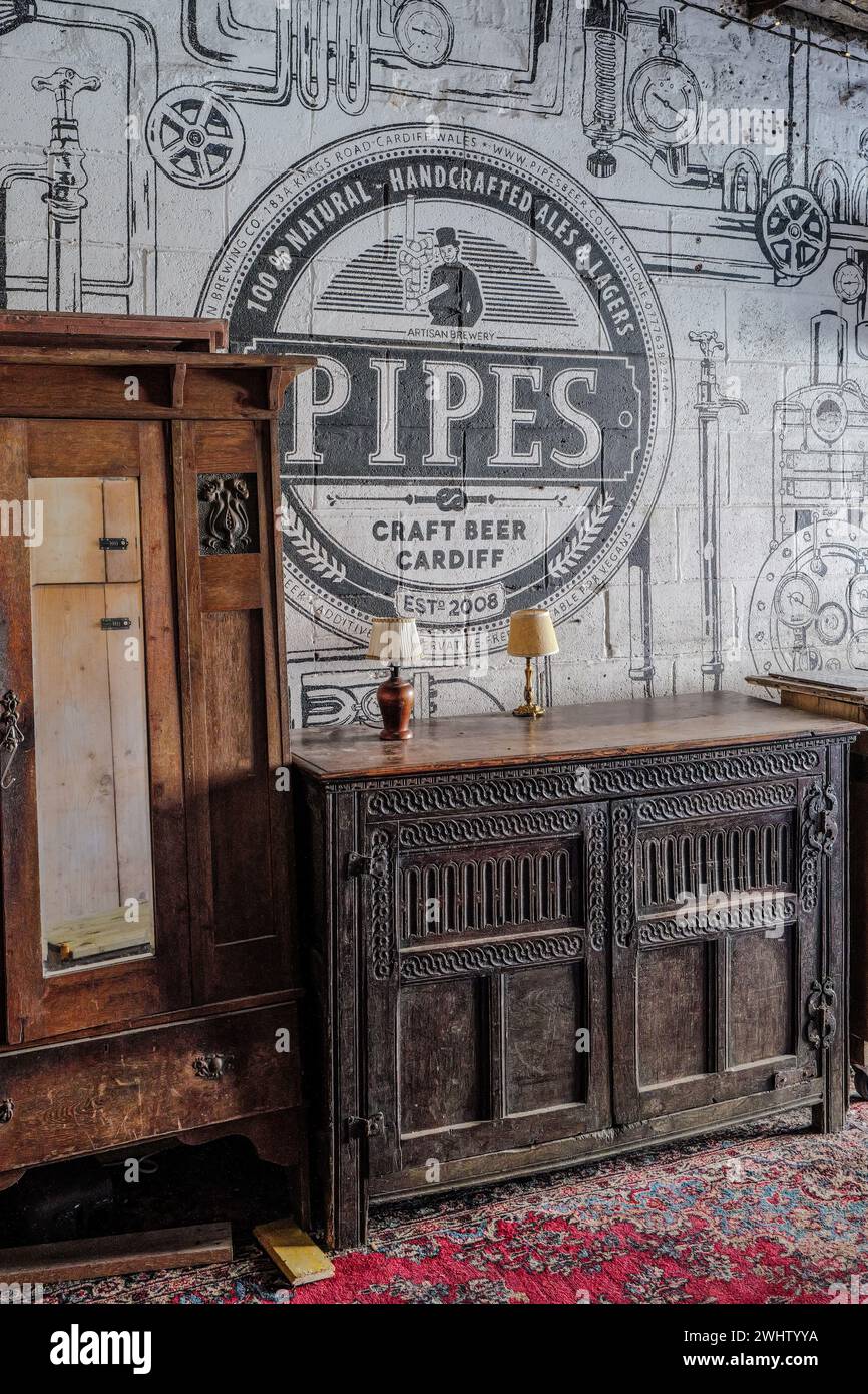 Pipes Brewery. KIng's Road Yard Street Market, Pontcanna, Cardiff
