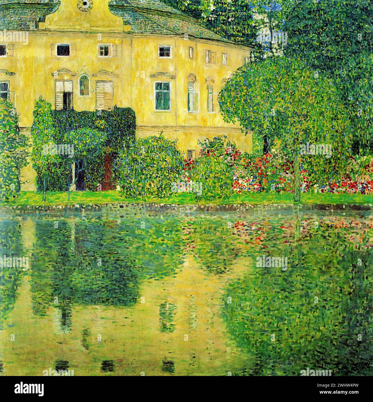 Gustav Klimt : L'avenue du château Kammer (1910) Toile d'art