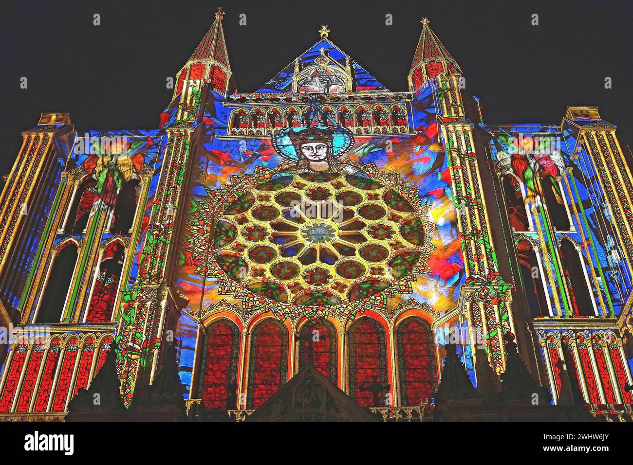 Chartres Light A la cathedrale notre dame de chartres hi-res stock photography and ...