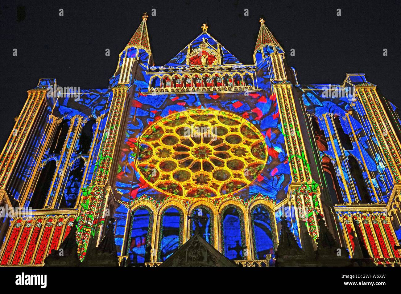 Chartres Light A la cathedrale notre dame de chartres hi-res stock photography and ...