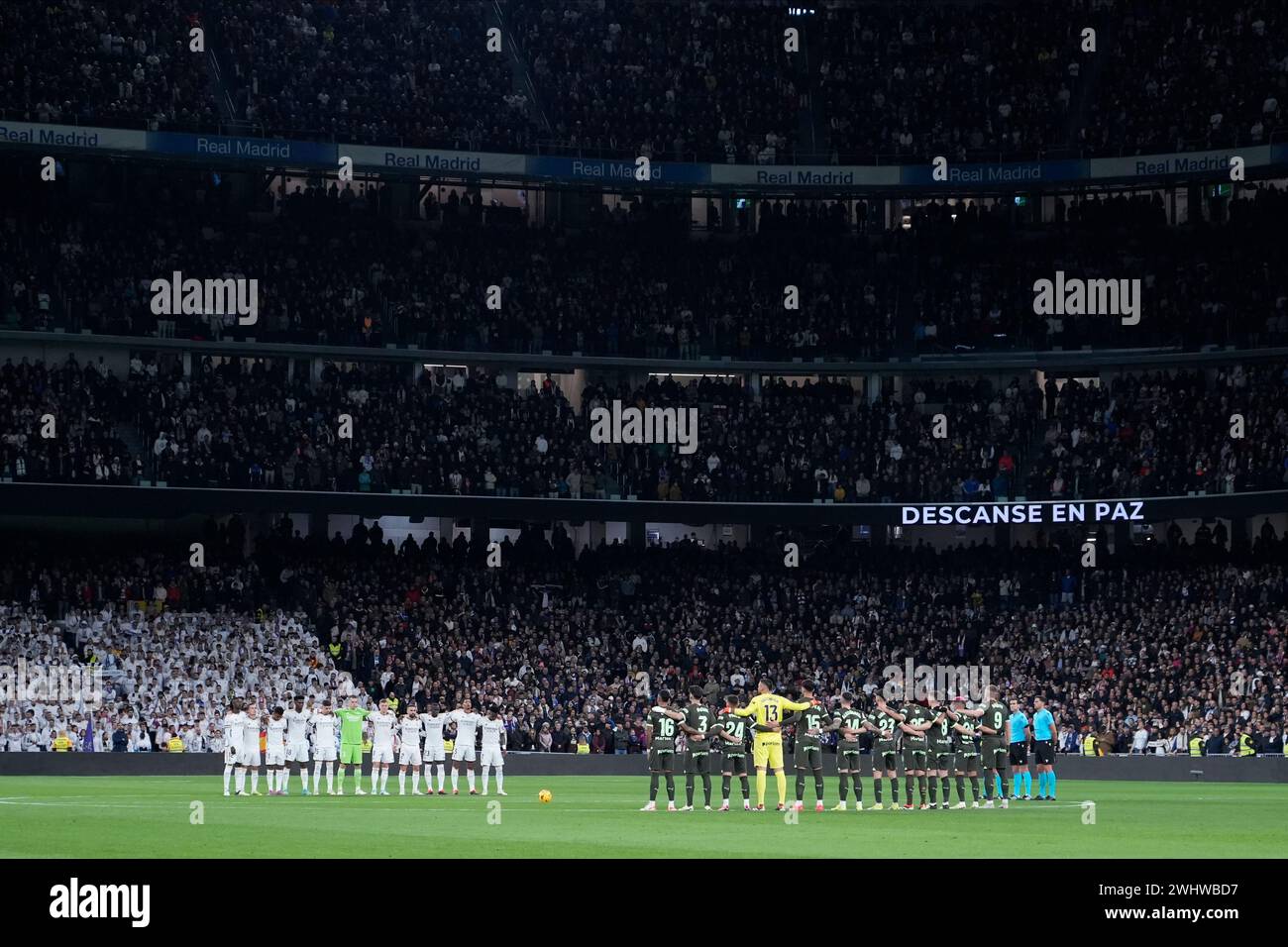 Madrid, Spain. 10th Feb, 2024. during the La Liga match between Real Madrid and Girona FC played at Santiago Bernabeu Stadium on February 10 2024 in Madrid, Spain. (Photo by Cesar Cebolla/PRESSINPHOTO) Credit: PRESSINPHOTO SPORTS AGENCY/Alamy Live News Stock Photo