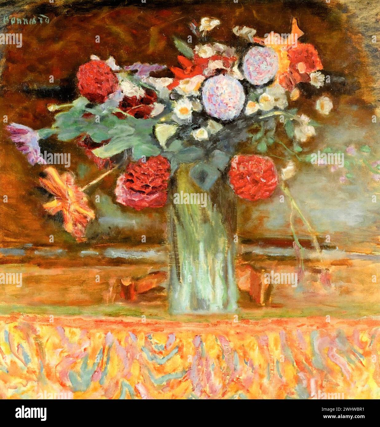 Pierre Bonnard - Bouquet d'automne Stock Photo - Alamy