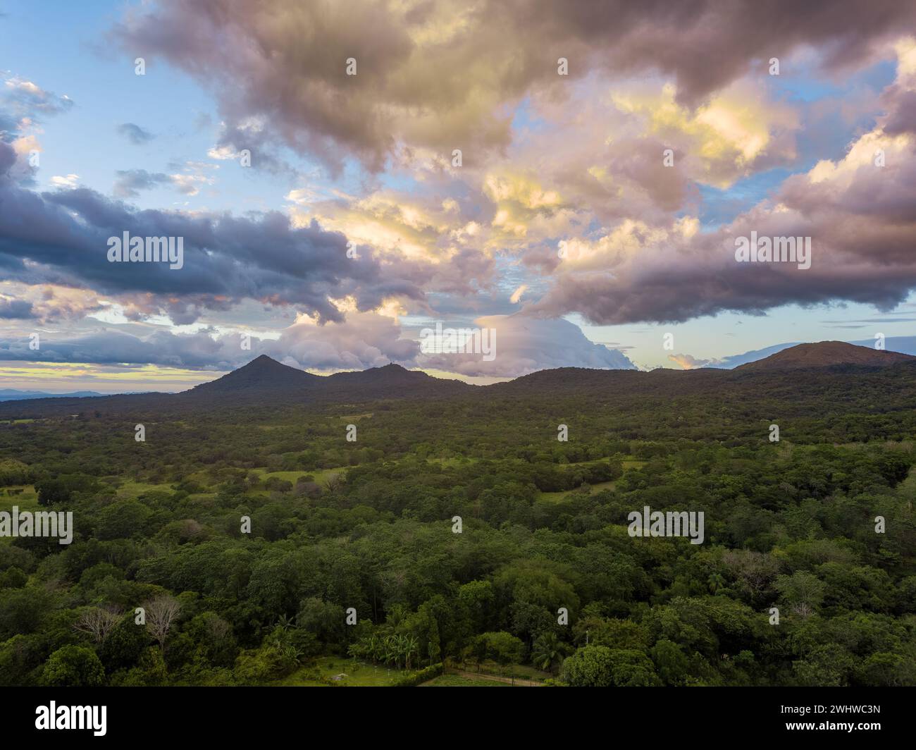 Rincon de La Vieja Volcano landscape, Costa Rica Stock Photo - Alamy