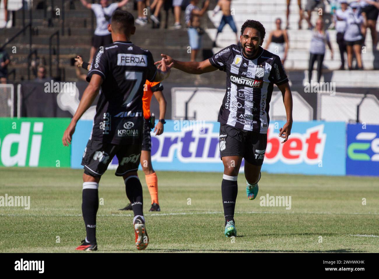 Limeira, Brazil. 11th Feb, 2024. SP - LIMEIRA - 02/11/2024 - PAULISTA 2024, INTER DE LIMEIRA Roberto Gardinalli/AGIF (Photo by Roberto Gardinalli/AGIF/Sipa USA) Credit: Sipa USA/Alamy Live News Stock Photo