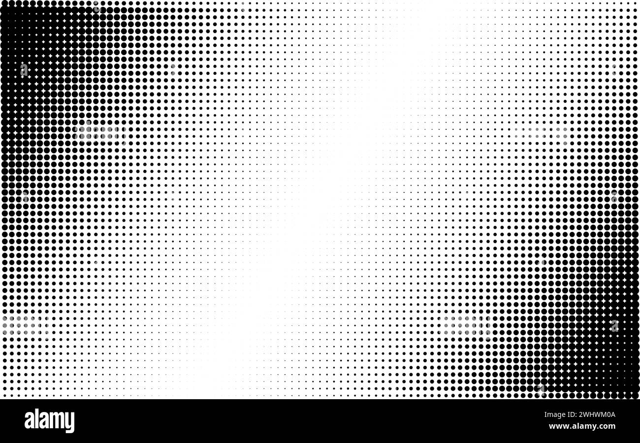 Halftone faded gradient texture. Grunge halftone background. Monochrome ...