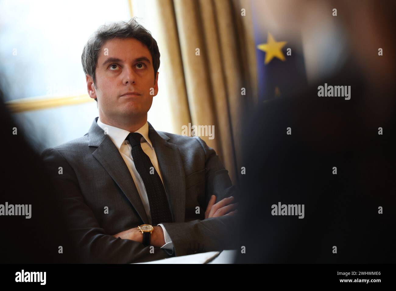 Paris, France. 10th Feb, 2024. © PHOTOPQR/LE PARISIEN/Arnaud Journois