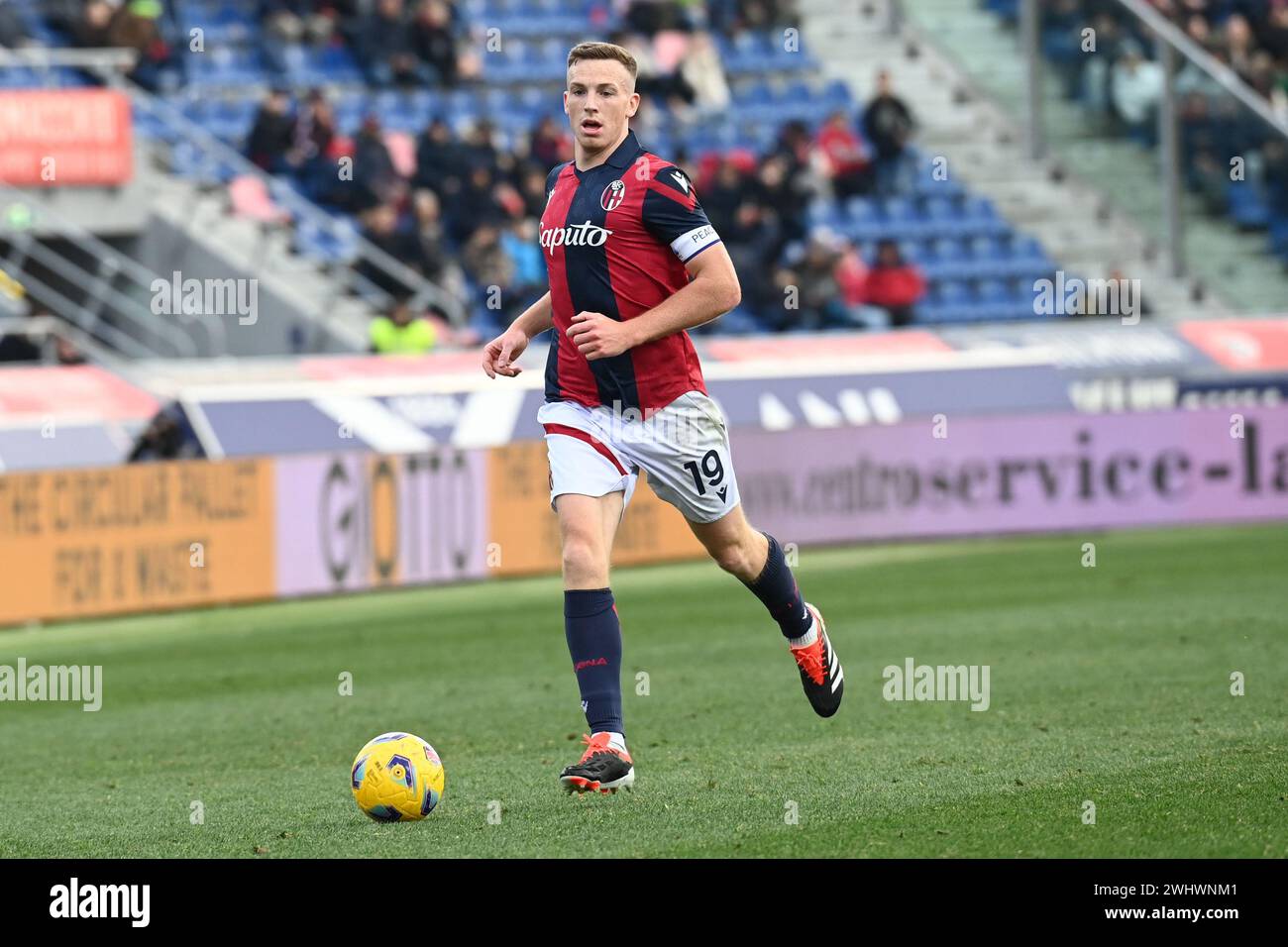 Bologna, Italy. 11th Feb, 2024. Lewis Ferguson (Bologna Fc) in action