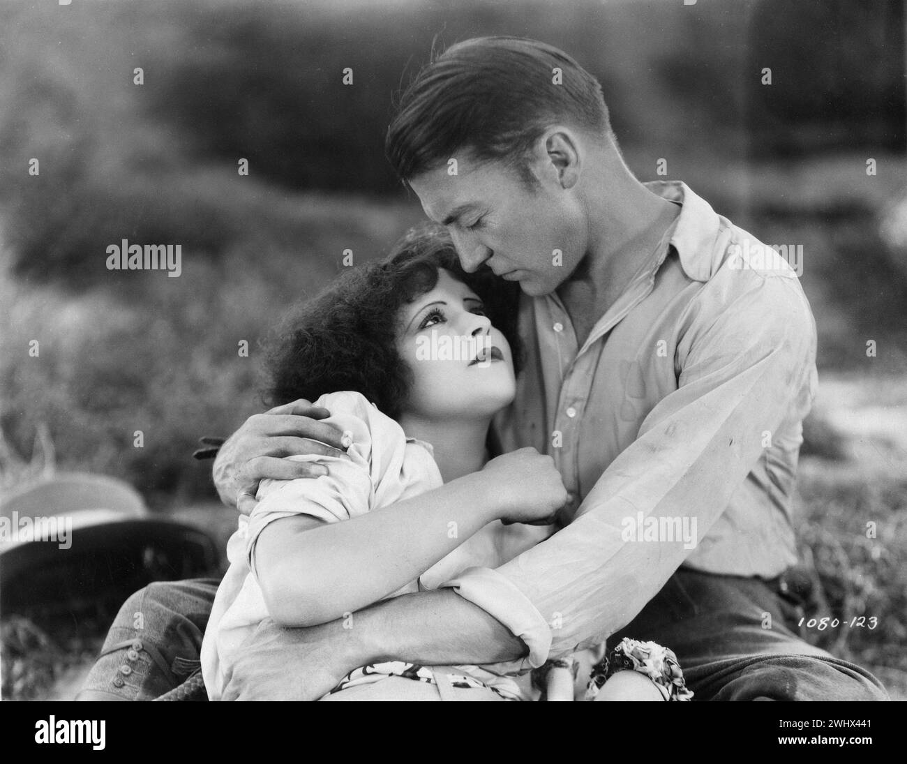 American Film Actress CLARA BOW with British Actor CLIVE BROOK in a