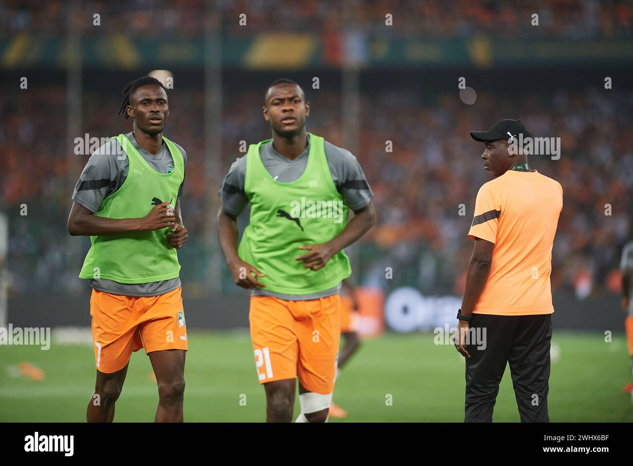 ABIDJAN, IVORY COAST, FRIDAY, FEBRUARY 11, 2024. Ivorians Odilon
